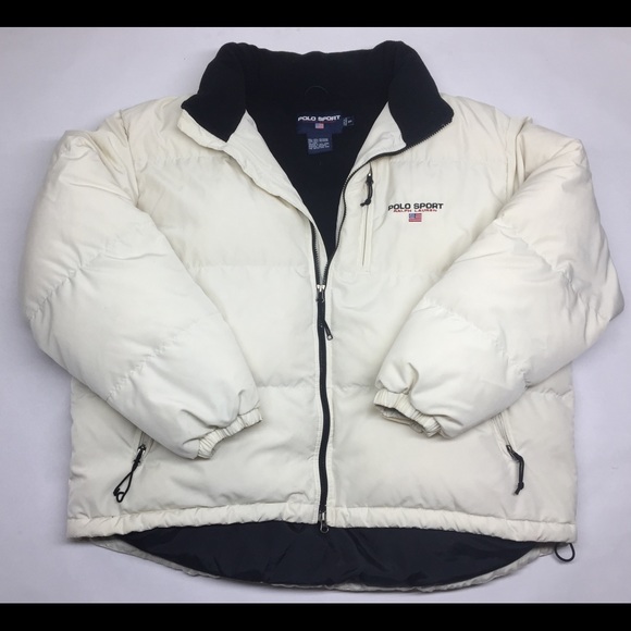 ❌SOLD❌ Vtg POLO SPORT GOOSE DOWN PUFFER JACKET XXL - Picture 8 of 8